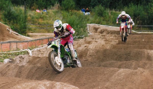 Hyvinkää pattisuora 1993 Kovalainen kärjessä